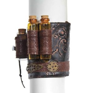 brassard steampunk fiole