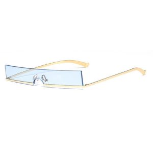 Lunette de Soleil Rectangulaire Inversée Femme