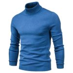 pull col roulé homme slim